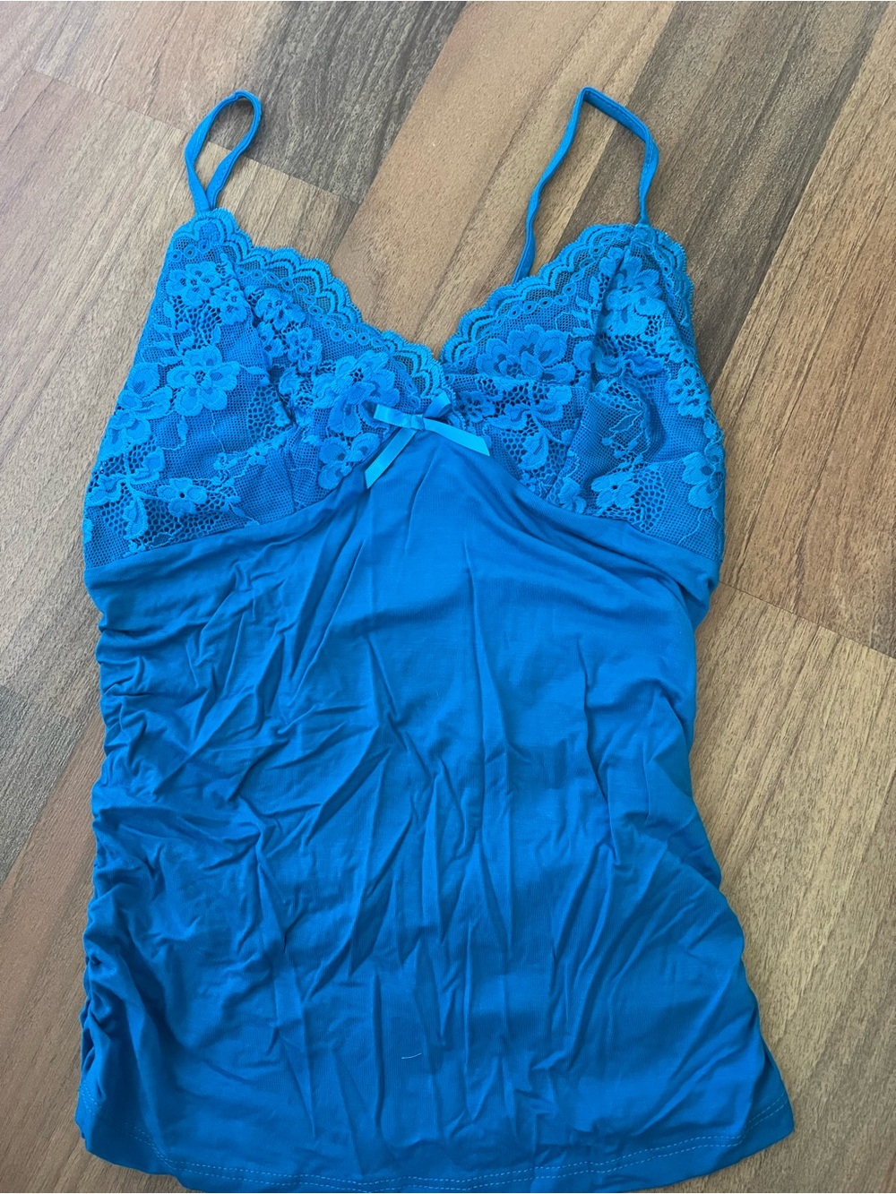 Blue Lace Cami
